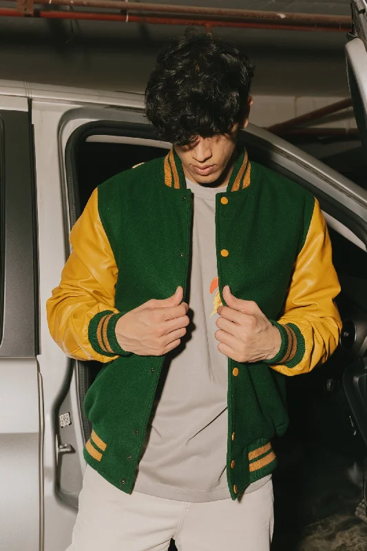 Kelly Men's Varsity Jacket