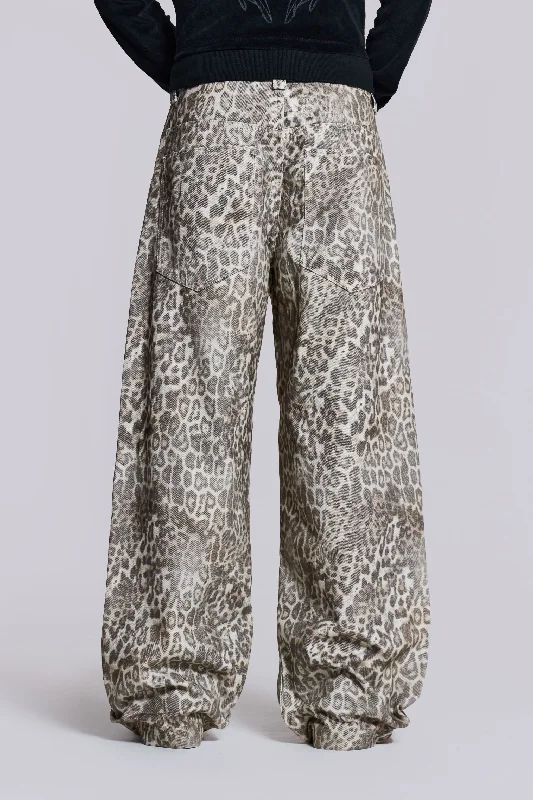 Leopard Fade Colossus Jeans