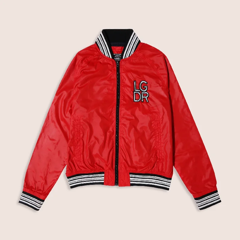 LG Red Bomber Jacket