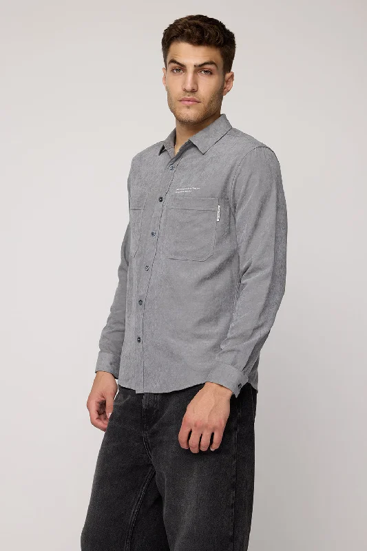 Men's Charcoal Grey Soft Touch Shirt