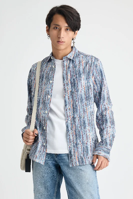 Men's Multi Stripe Shirt