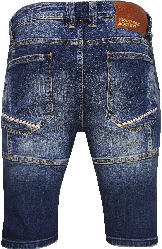 Men's Platinum Ice Denim Shorts