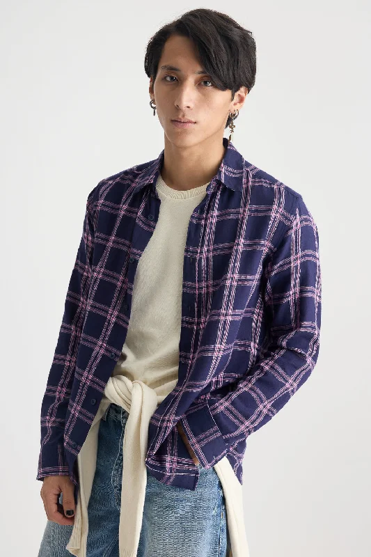 Men's Regular Checkered Shirt