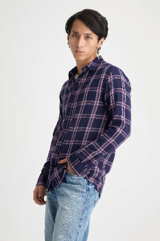 Men's Regular Checkered Shirt