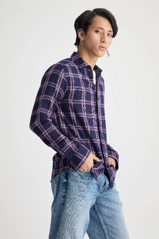 Men's Regular Checkered Shirt