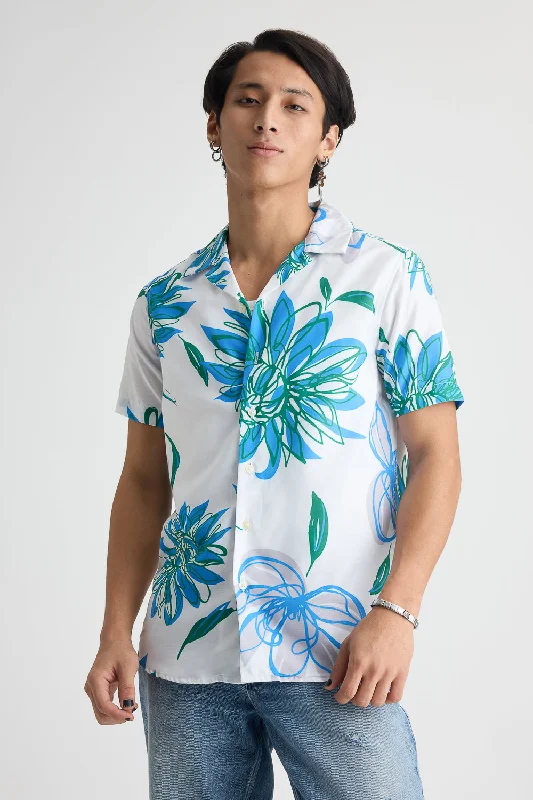 Men's Floral Printed Shirt