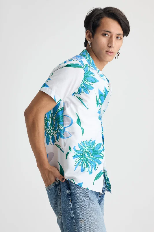 Men's Floral Printed Shirt