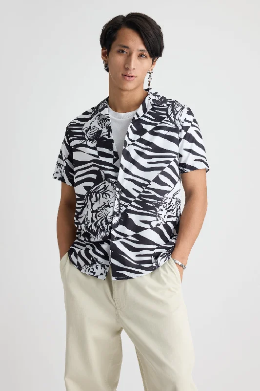 Monochrome Men's Tiger Shirt