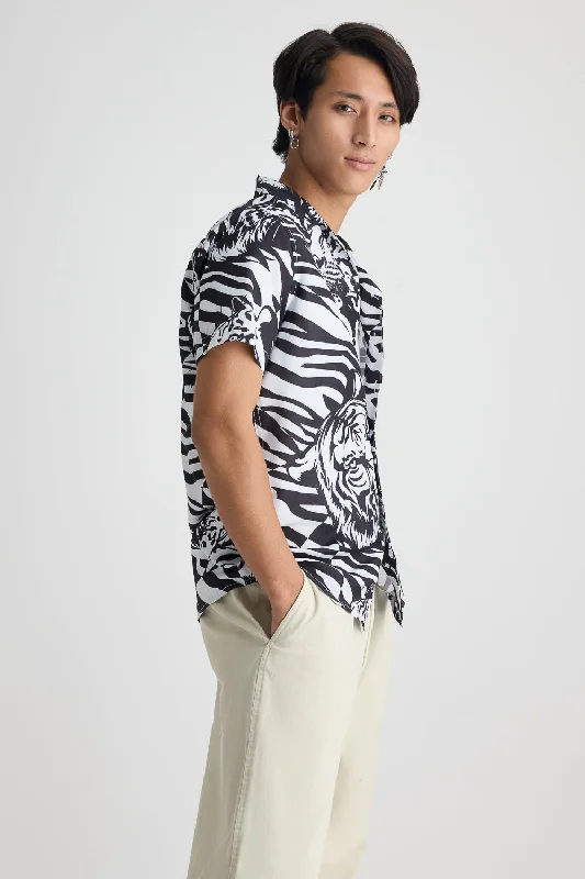 Monochrome Men's Tiger Shirt