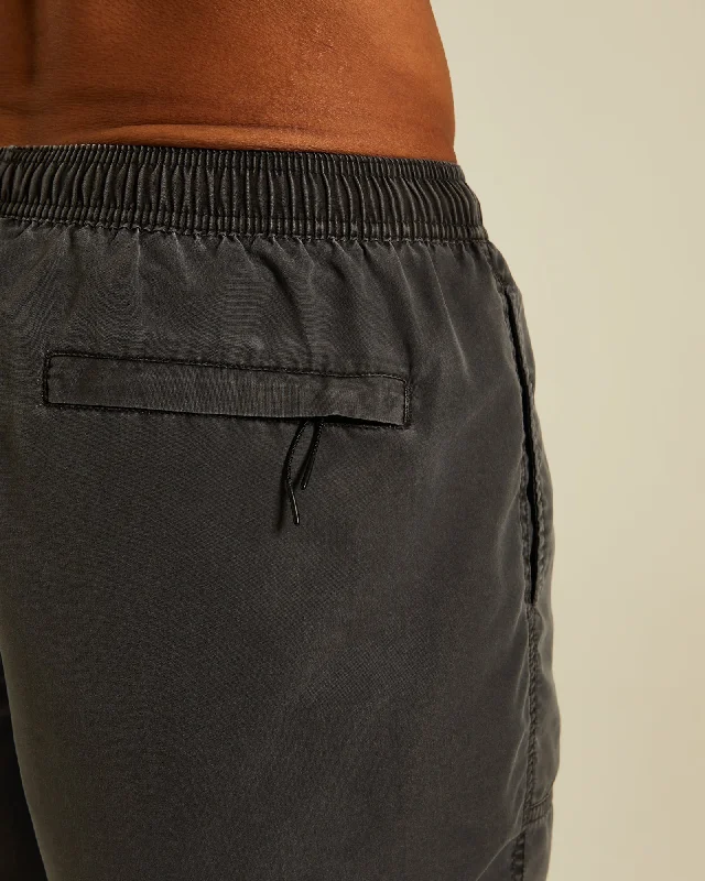 Lev Swim Shorts Washed Black