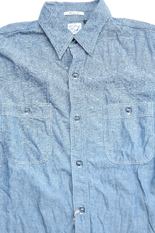 orSlow Vintage Fit Chambray Work Shirt - Chambray