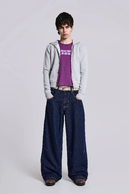 Indigo Low Rise Colossus Baggy Jeans