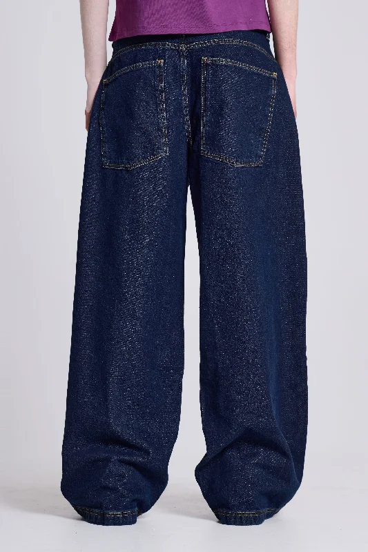 Indigo Low Rise Colossus Baggy Jeans