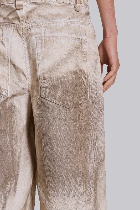 Sand Oil Wash Colossus Jeans