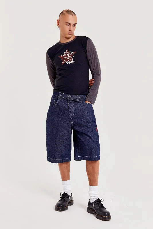 Jumbo Denim Jorts