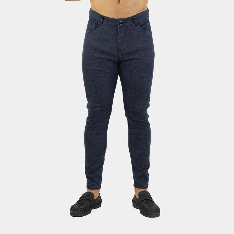 Ultra Stretch Chino Jeans - Navy