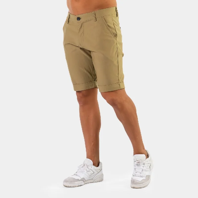 Ultra-Stretch Chino Shorts - Khaki