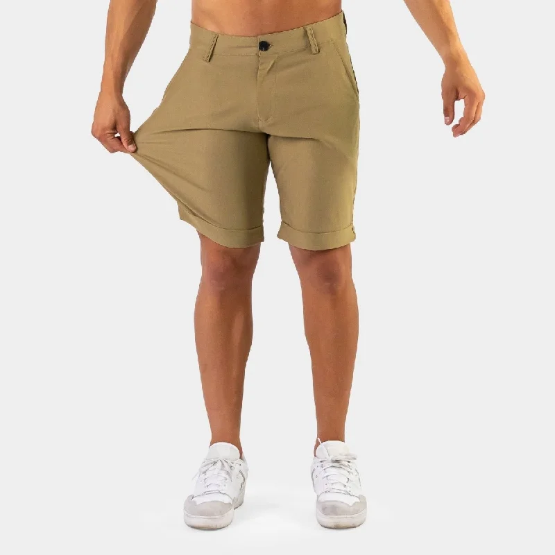 Ultra-Stretch Chino Shorts - Khaki