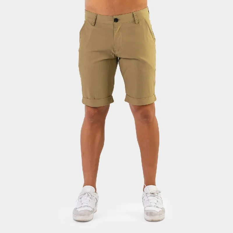 Ultra-Stretch Chino Shorts - Khaki