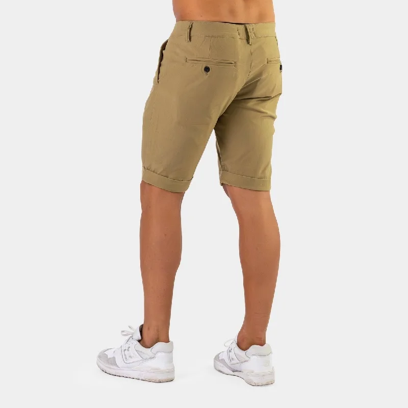 Ultra-Stretch Chino Shorts - Khaki