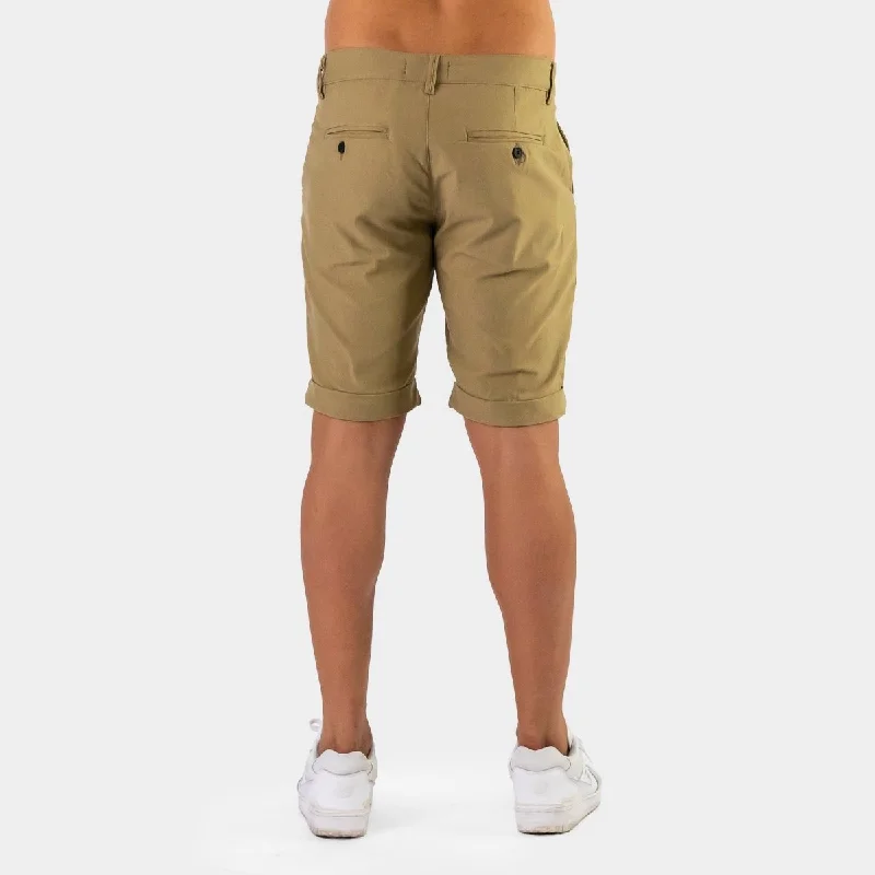 Ultra-Stretch Chino Shorts - Khaki