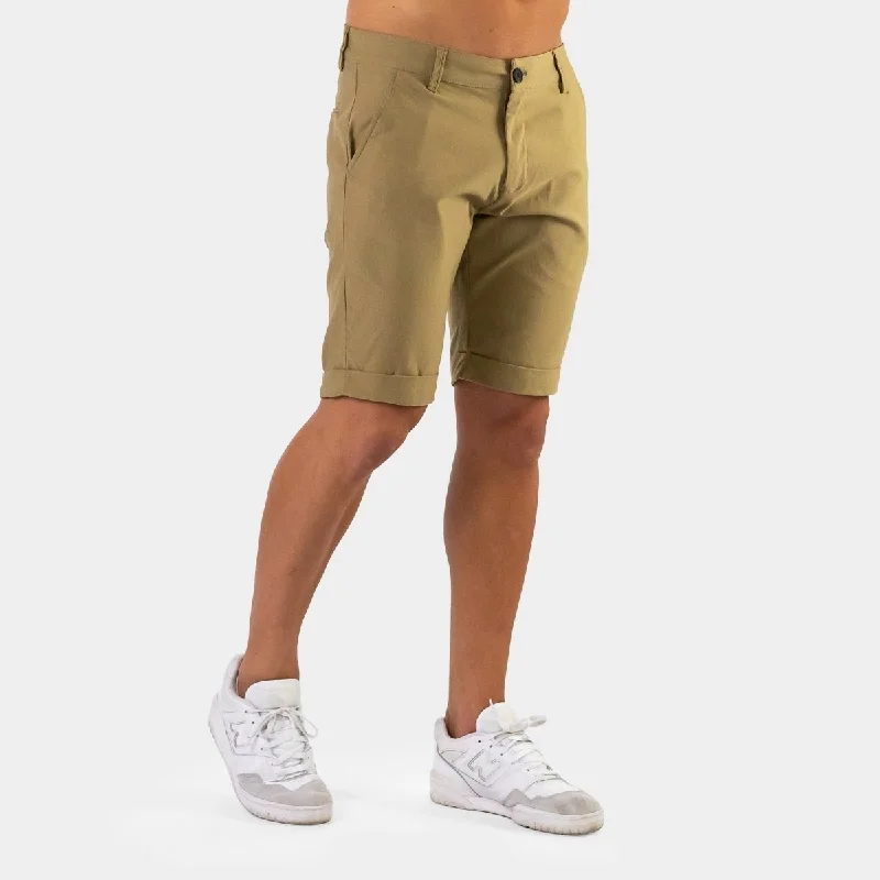 Ultra-Stretch Chino Shorts - Khaki