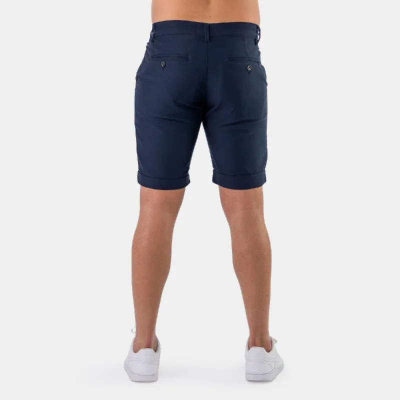 Ultra-Stretch Chino Shorts - Navy