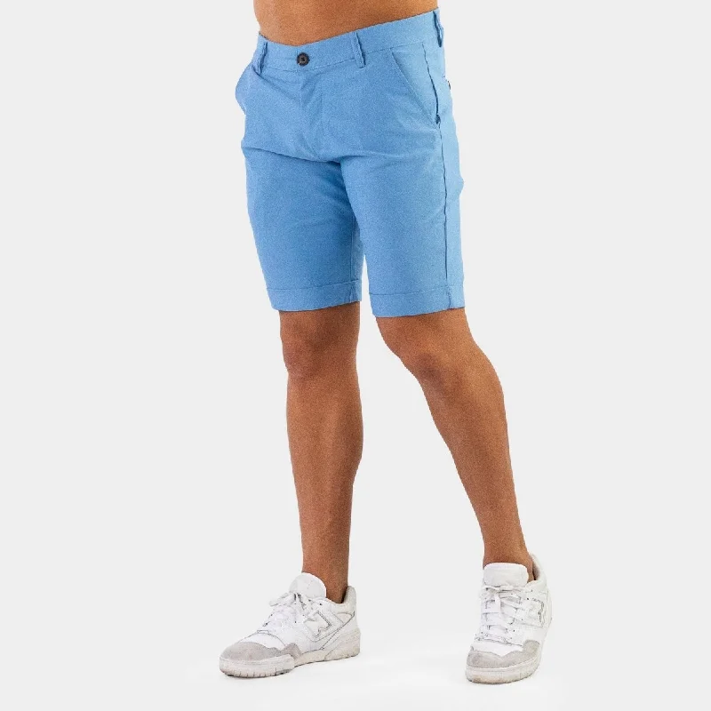 Ultra-Stretch Chino Shorts - Sky Blue