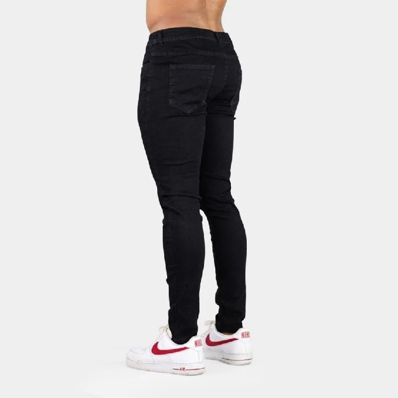 Ultra Stretch Jeans - Skinny Fit - Jet Black