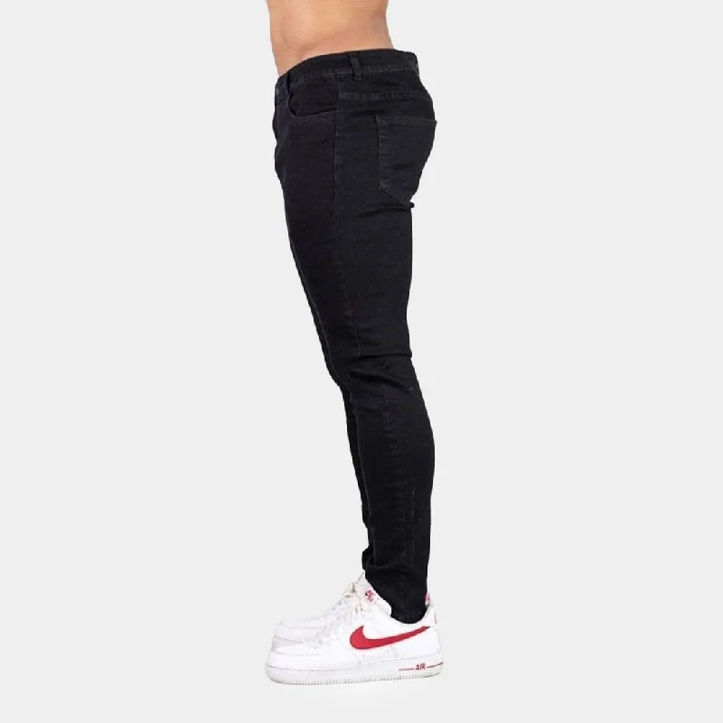 Ultra Stretch Jeans - Skinny Fit - Jet Black