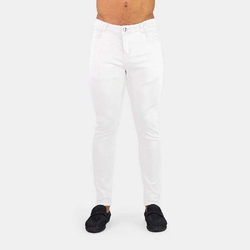 Ultra Stretch Jeans - Skinny Fit - White