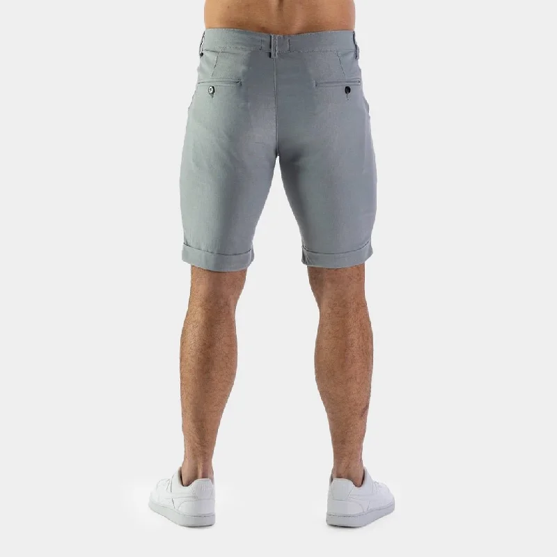 Ultra-Stretch Chino Shorts - Grey