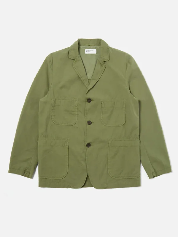 Universal Works Five Pocket Jacket in Canvas Birch