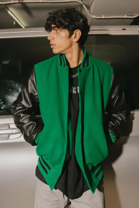 Verdant Men's Varsity Jacket