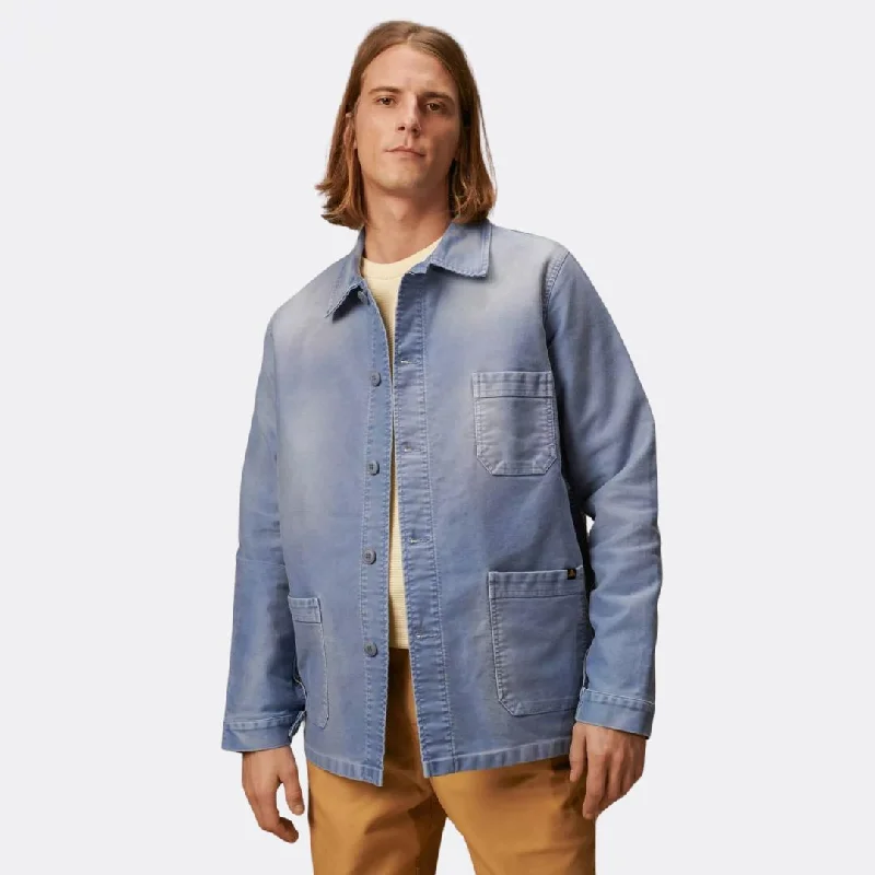 Vintage Washed Work Jacket (Blue)