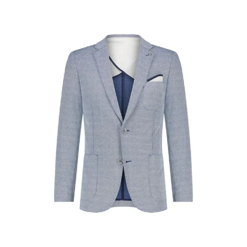 Waffle Blazer (Navy)