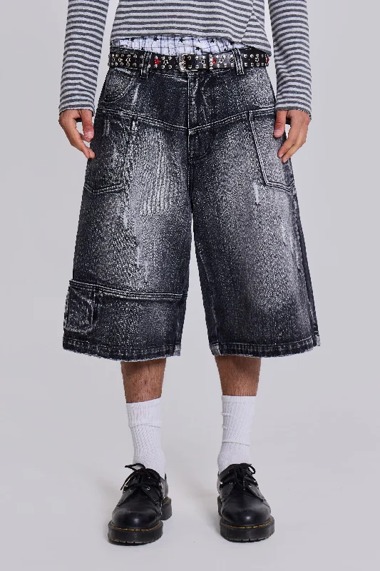 Washed Black Mason Jorts