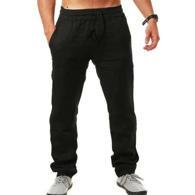 mens-breathable-linen-loose-trousers-37929212y