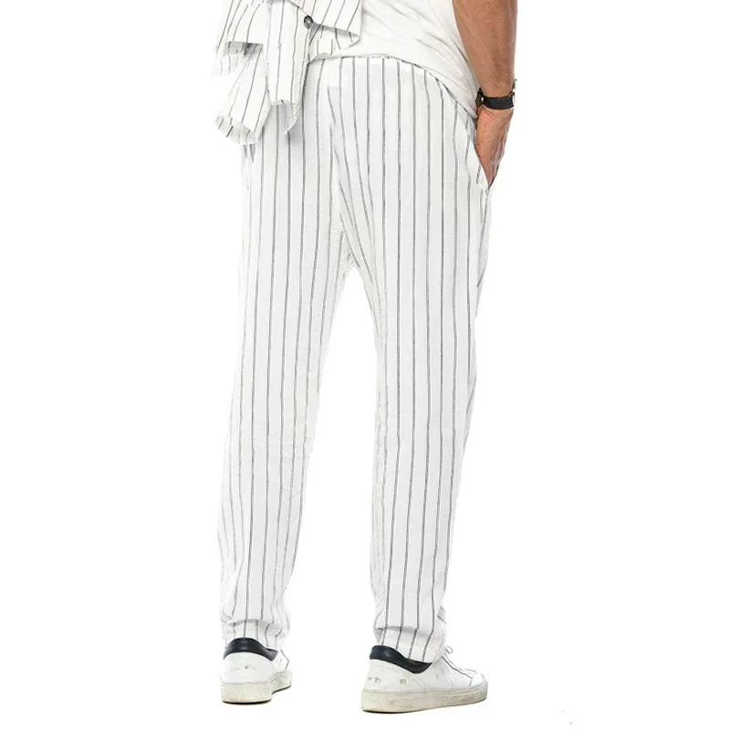 mens-vertical-striped-cotton-and-linen-straight-loose-trendy-casual-trousers-38653954z