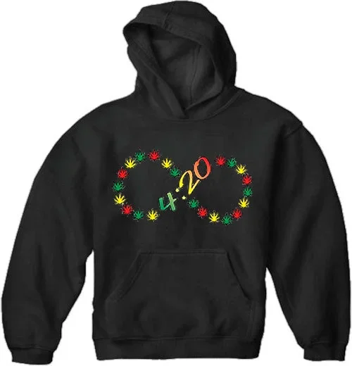 420 Infinity Adult Hoodie