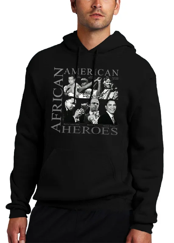 African American Hero Icons Hoodie