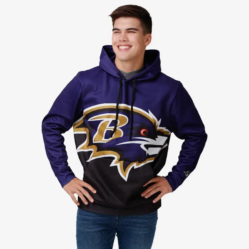 Baltimore Ravens Bold Logo Hoodie