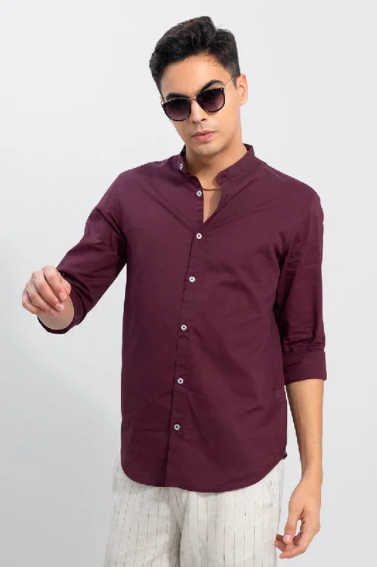 Breeze Maroon Shirt