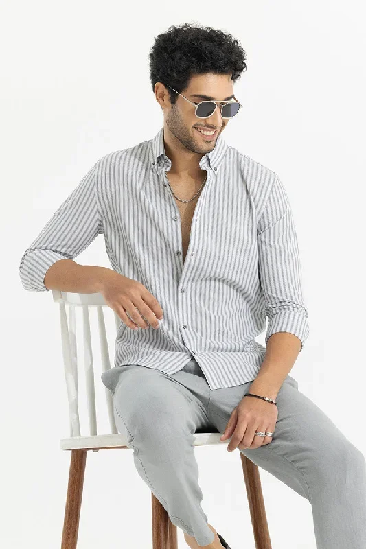 Cabana Stripes Grey Shirt