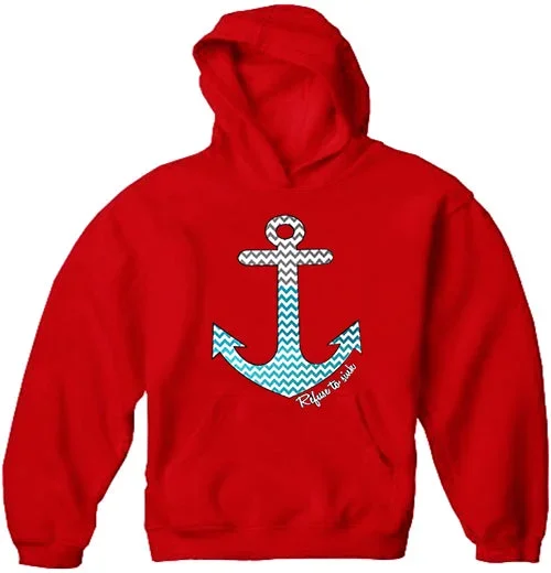 chevron-lines-refuse-to-sink-adult-hoodie