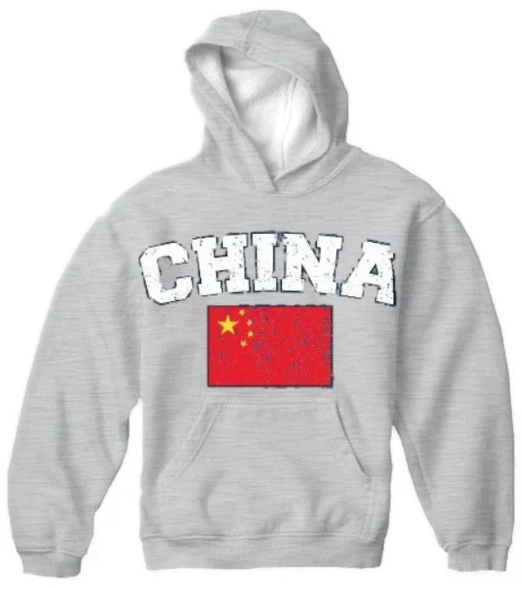 China Vintage Flag International Hoodie