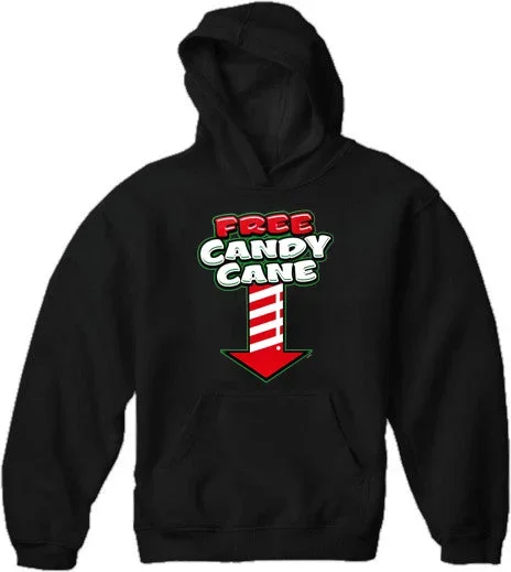 Christmas Hoodies - Free Candy Cane Men's Hoodie