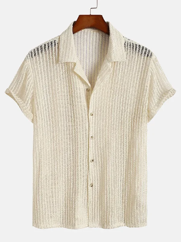 Crochet Cuban Shirt