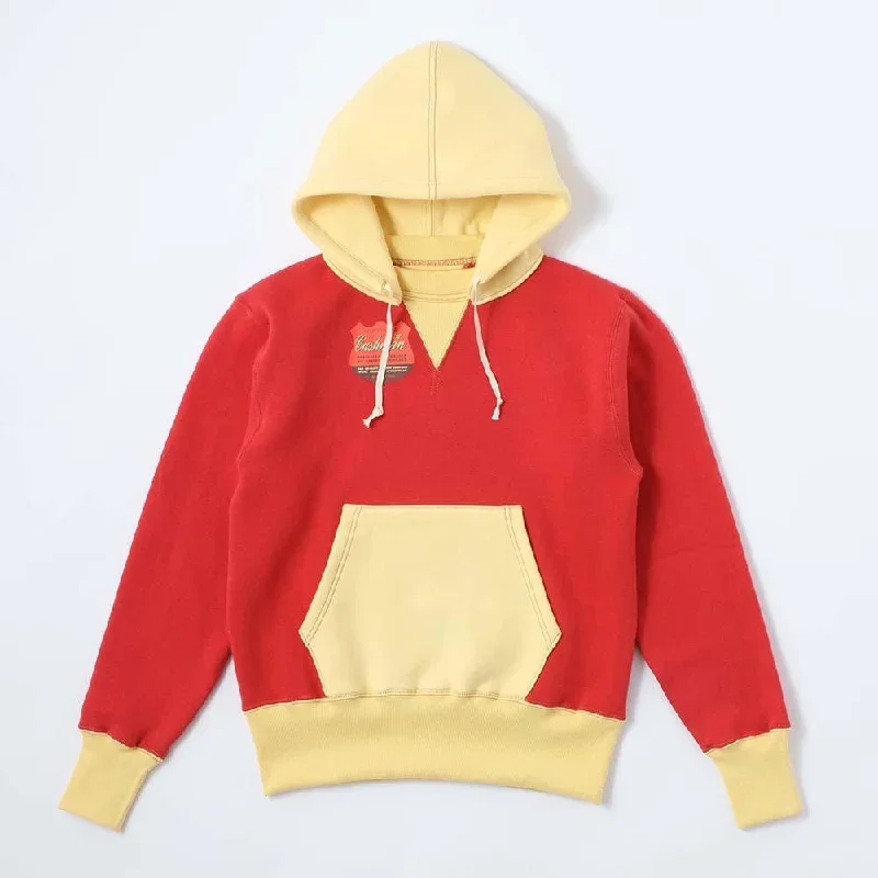 Cushman Lot. 26349 After Hood Parka Red x Mustard