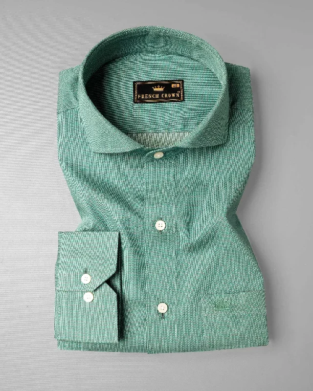 dark-aqua-green-dobby-textured-premium-giza-cotton-shirt-aq